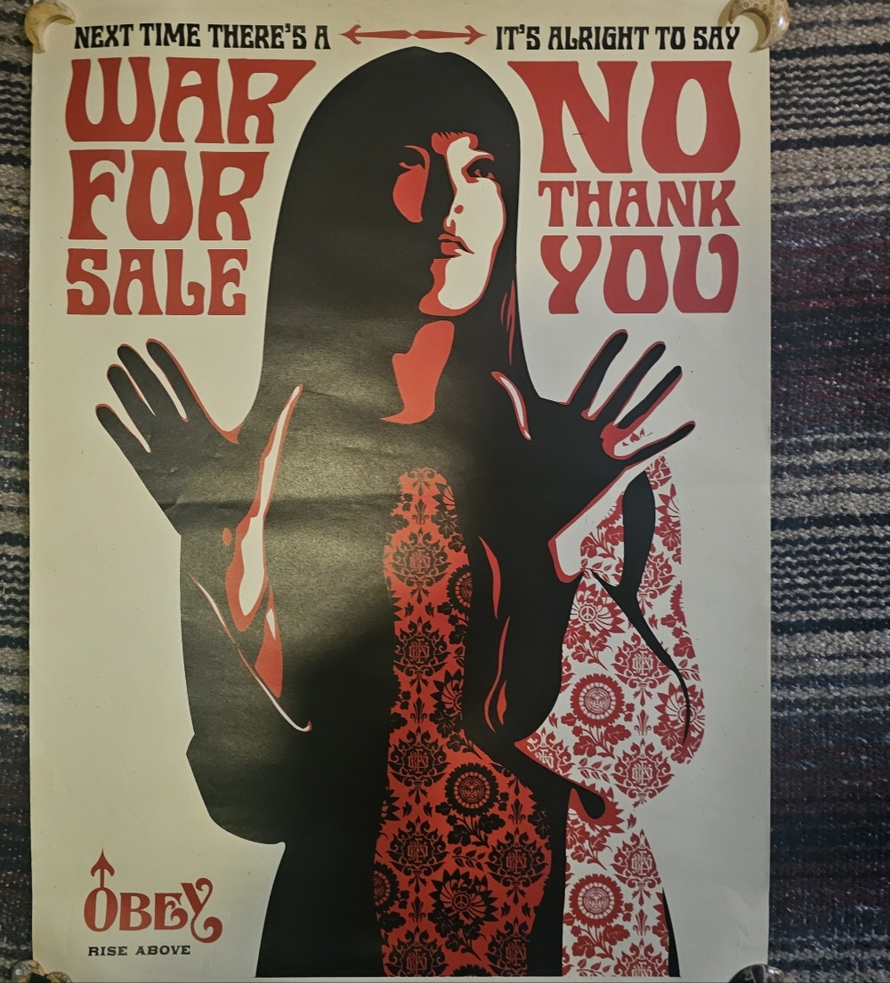 Obey Giant "War for Sale" Shepard Fairey